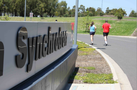 synchrotron staff running